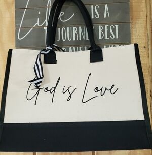 Canvas Tote Bag Bride